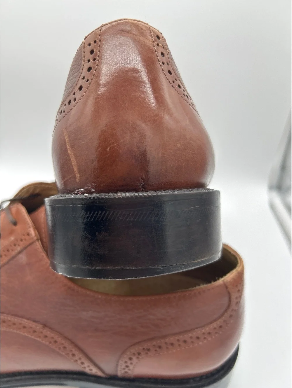 Giorgio Brutini Men's Brown Leather Dress Shoes Size 13D